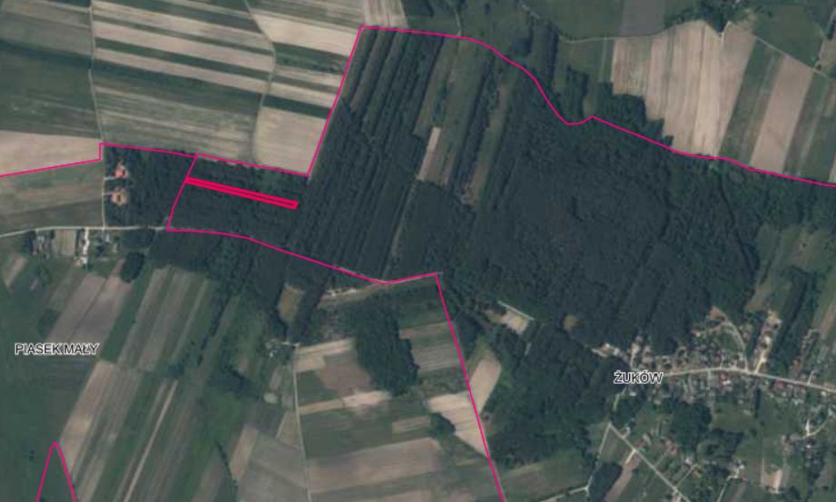 Działka leśna Żuków. Zdjęcie 2