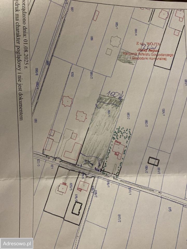 Działka rolno-budowlana Samsonów. Zdjęcie 2