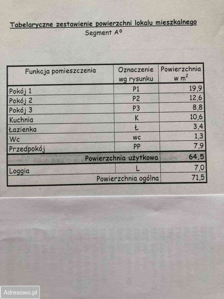 Mieszkanie 3-pokojowe Chocianów, ul. Odrodzenia. Zdjęcie 3