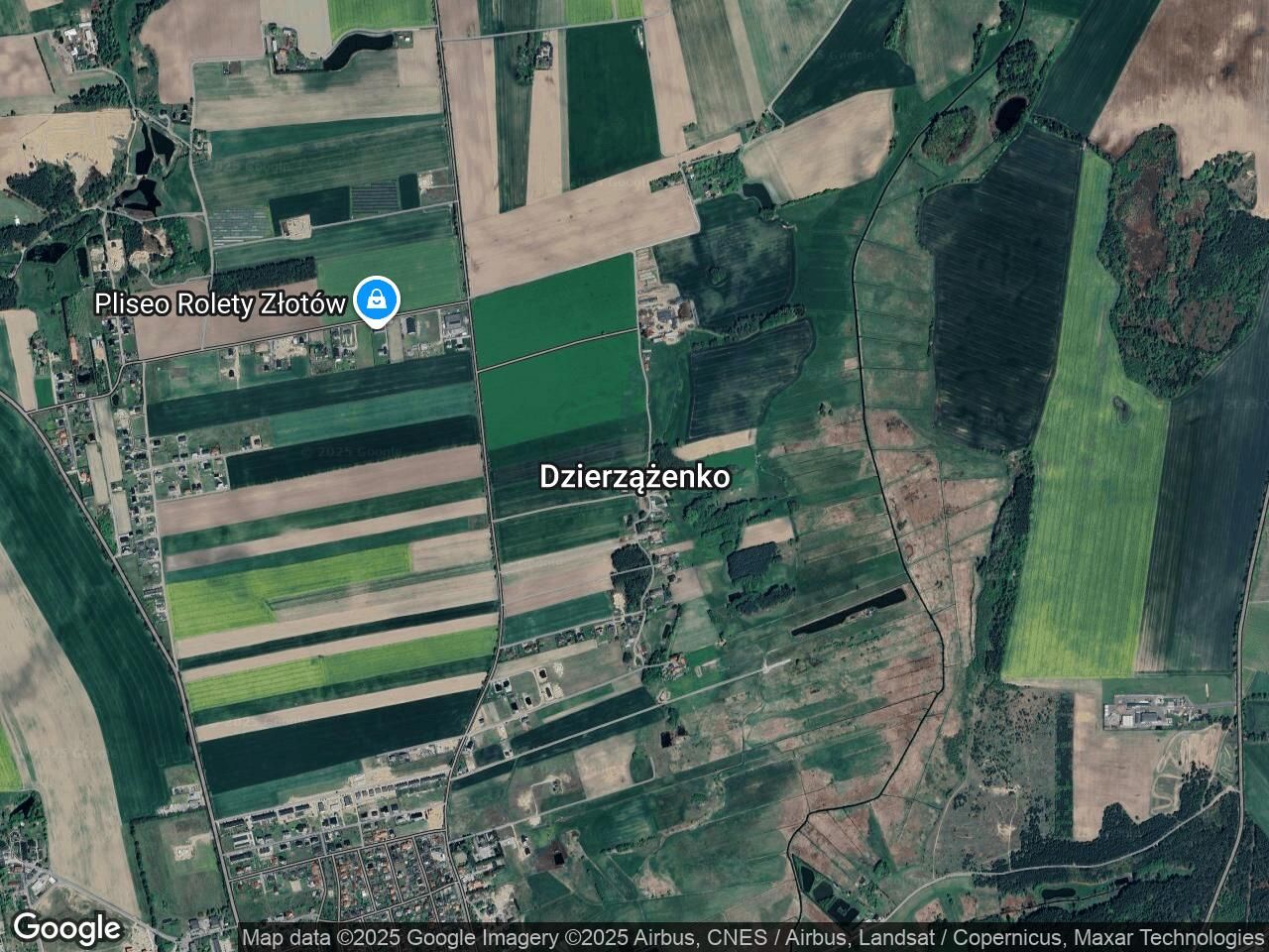 Działka budowlana Dzierzążenko