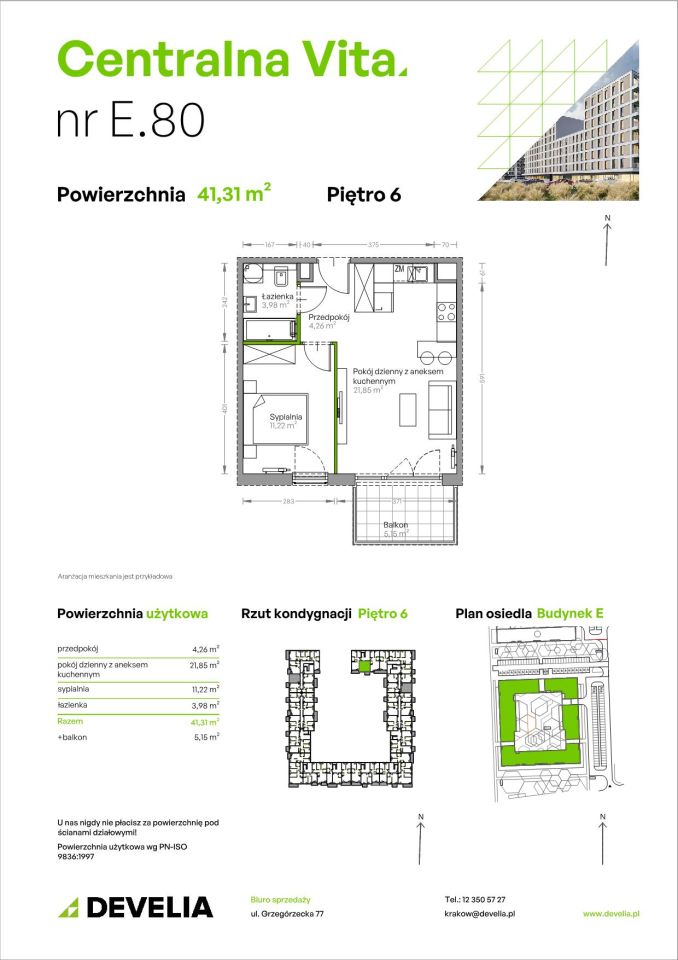 Mieszkanie 2-pokojowe Kraków Czyżyny, ul. Romana Ciesielskiego. Zdjęcie 14