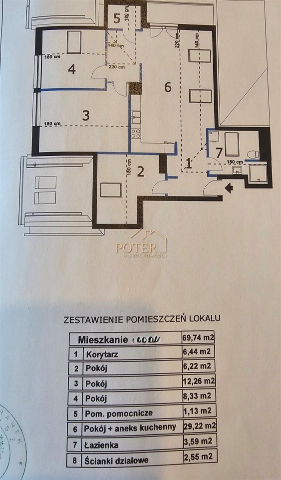 Mieszkanie 4-pokojowe Trzebnica, ul. Zielonego Dębu. Zdjęcie 21