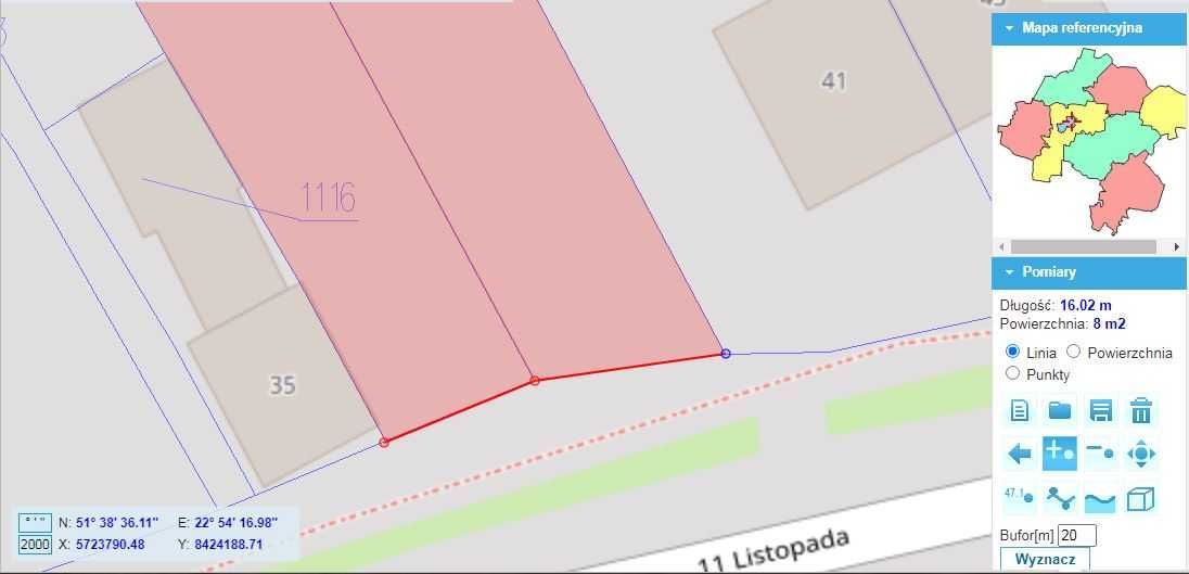 Działka budowlana Parczew. Zdjęcie 7