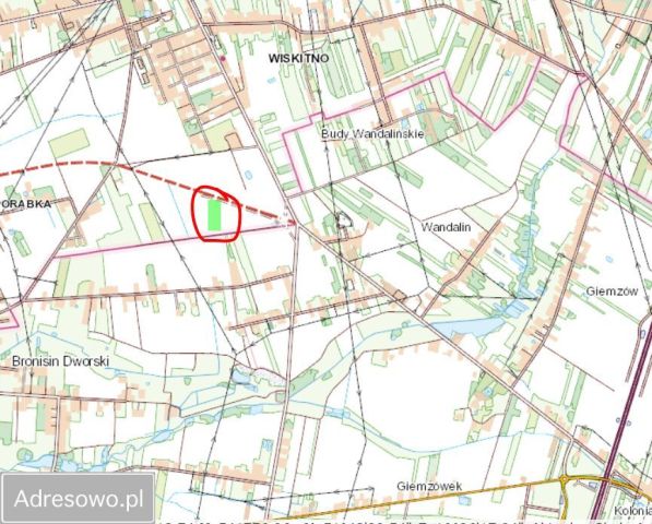 Działka rolna Łódź Wiskitno. Zdjęcie 1