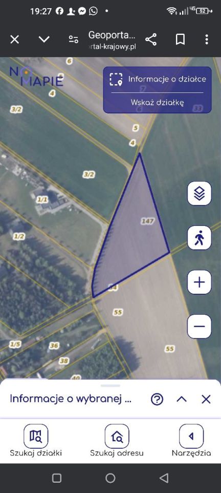 Działka rolno-budowlana Połajewek. Zdjęcie 5