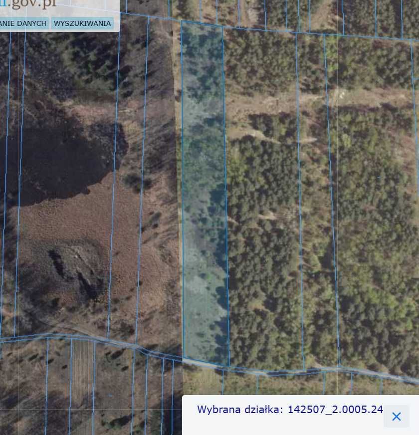 Działka inwestycyjna Huta Mazowszańska. Zdjęcie 2