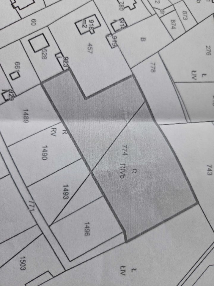 Działka rolna Pokój