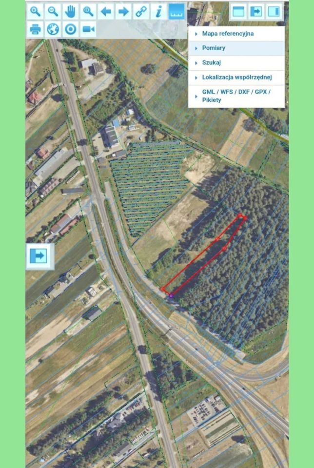 Działka rolna Jeziernia. Zdjęcie 4