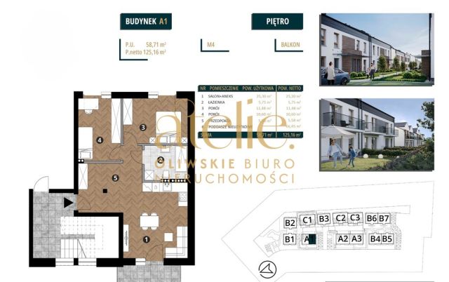 Mieszkanie 3-pokojowe Bąkowo, ul. Kasztanowa. Zdjęcie 3