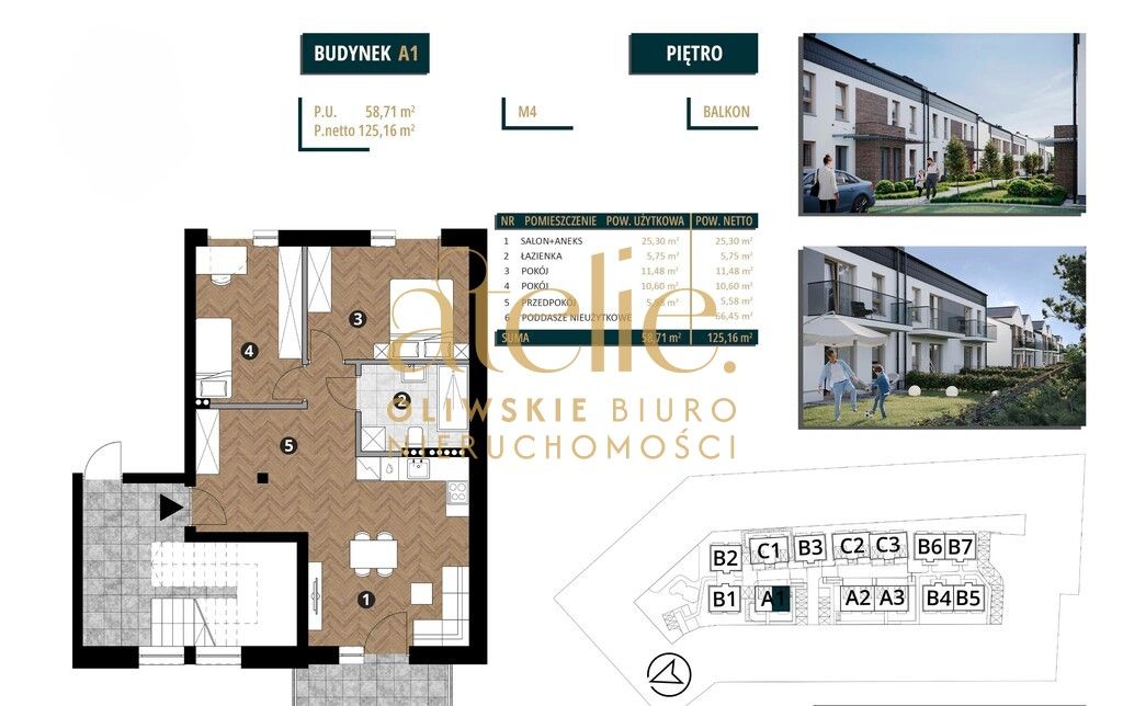 Mieszkanie 3-pokojowe Bąkowo, ul. Kasztanowa. Zdjęcie 3