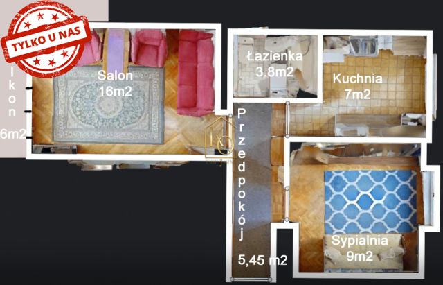 Mieszkanie 2-pokojowe Wrocław Śródmieście, ul. Kazimierza Wielkiego. Zdjęcie 14