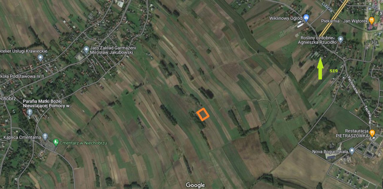 Działka rolna Niechobrz. Zdjęcie 8