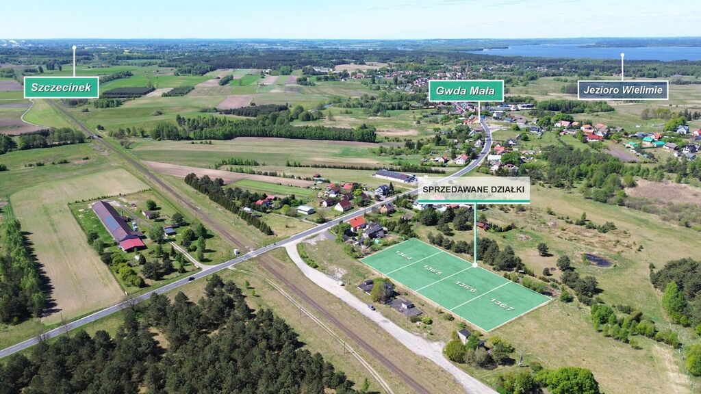 Działka budowlana Gwda Mała. Zdjęcie 6