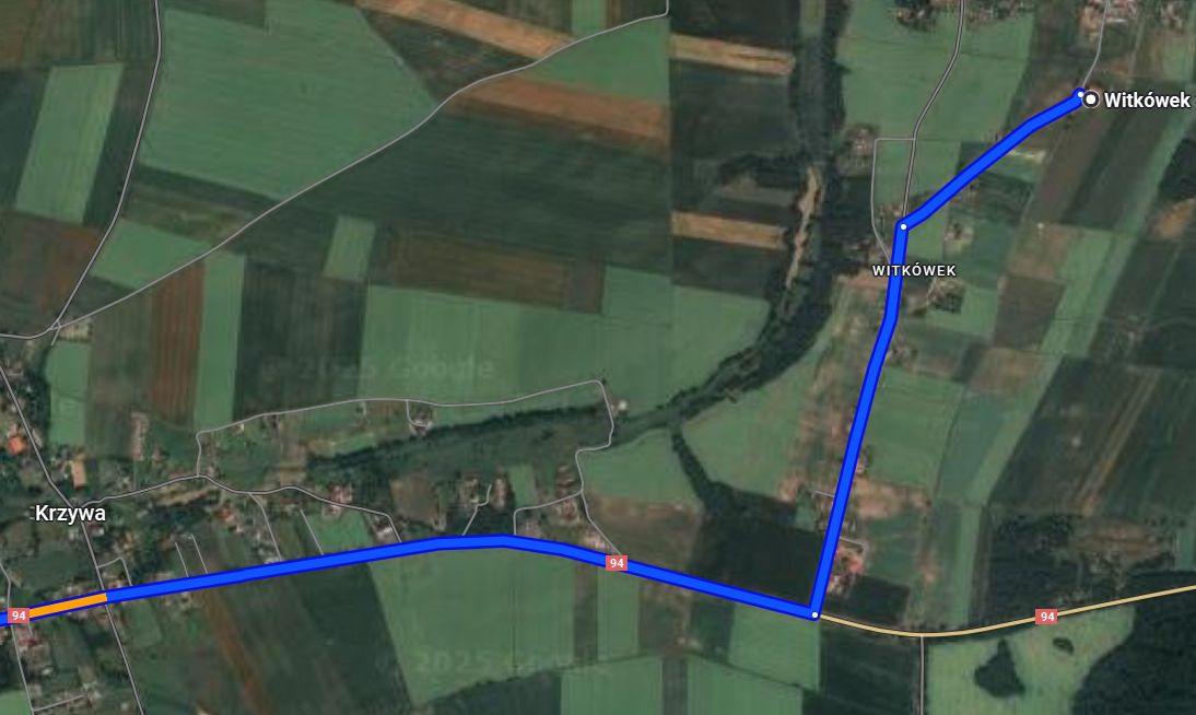 Działka budowlana Witków Witkówek