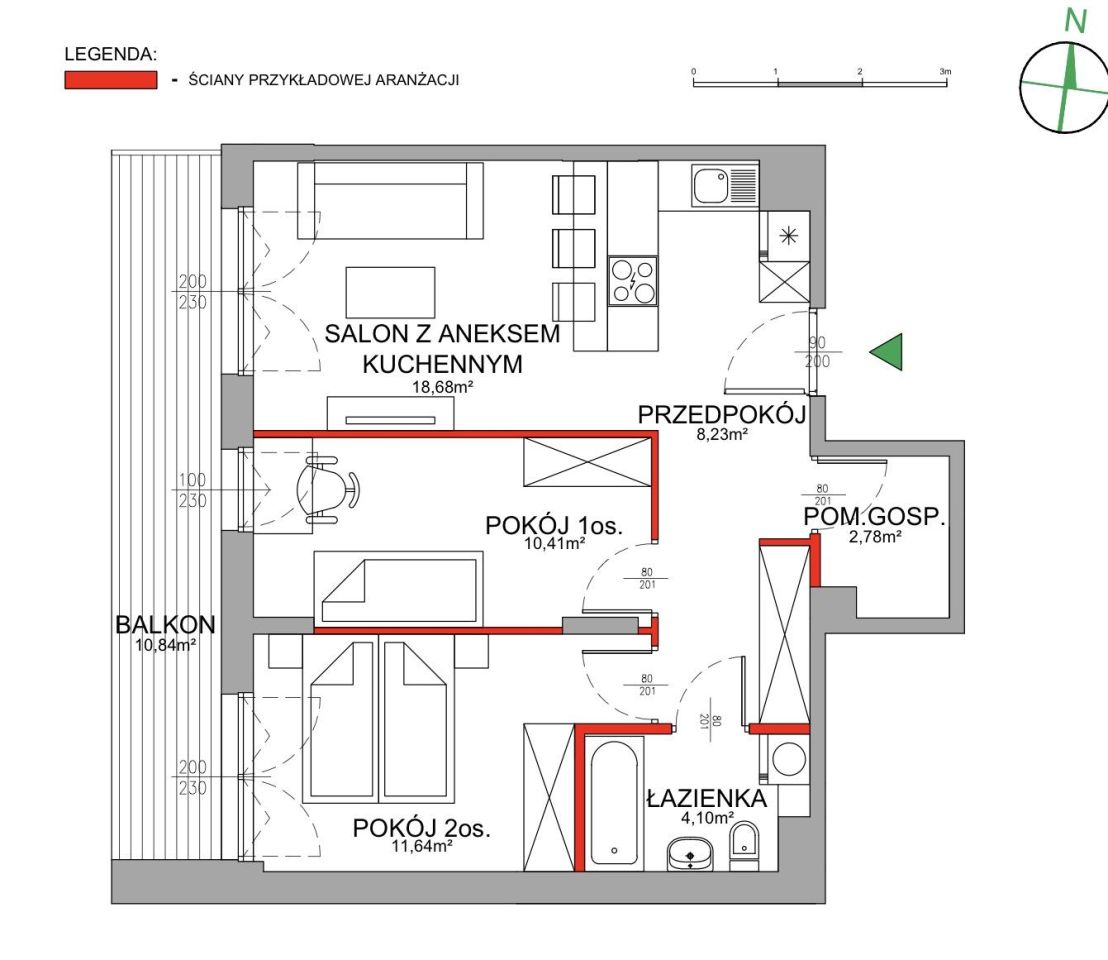 Mieszkanie 3-pokojowe Nowa Iwiczna, ul. Mleczarska. Zdjęcie 9