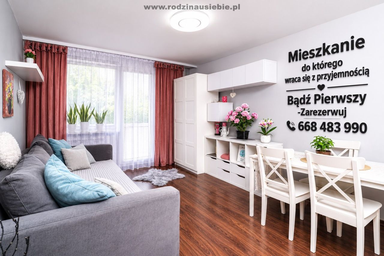 Mieszkanie 2-pokojowe Kraków Mistrzejowice, os. Bohaterów Września. Zdjęcie 1