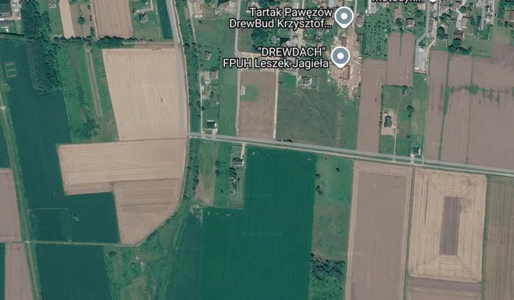Działka budowlana Pawęzów