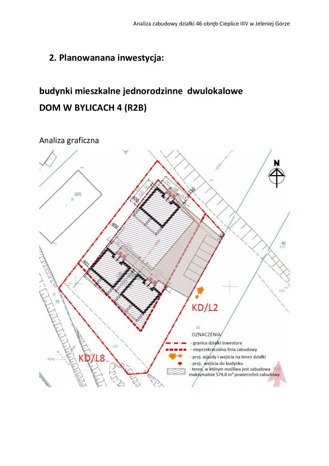 Działka inwestycyjna Jelenia Góra Cieplice Śląskie-Zdrój, ul. Jana Michejdy. Zdjęcie 3