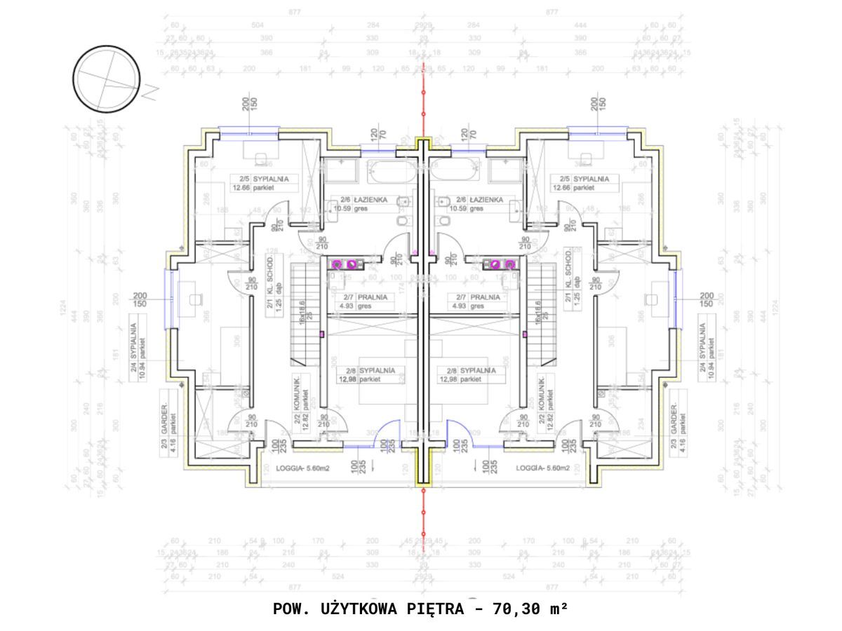 bliźniak, 4 pokoje Horodniany. Zdjęcie 16