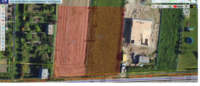 Działka budowlana Sędziszów Małopolski Przedmieście Sędziszowskie, ul. Wspólna. Zdjęcie 1