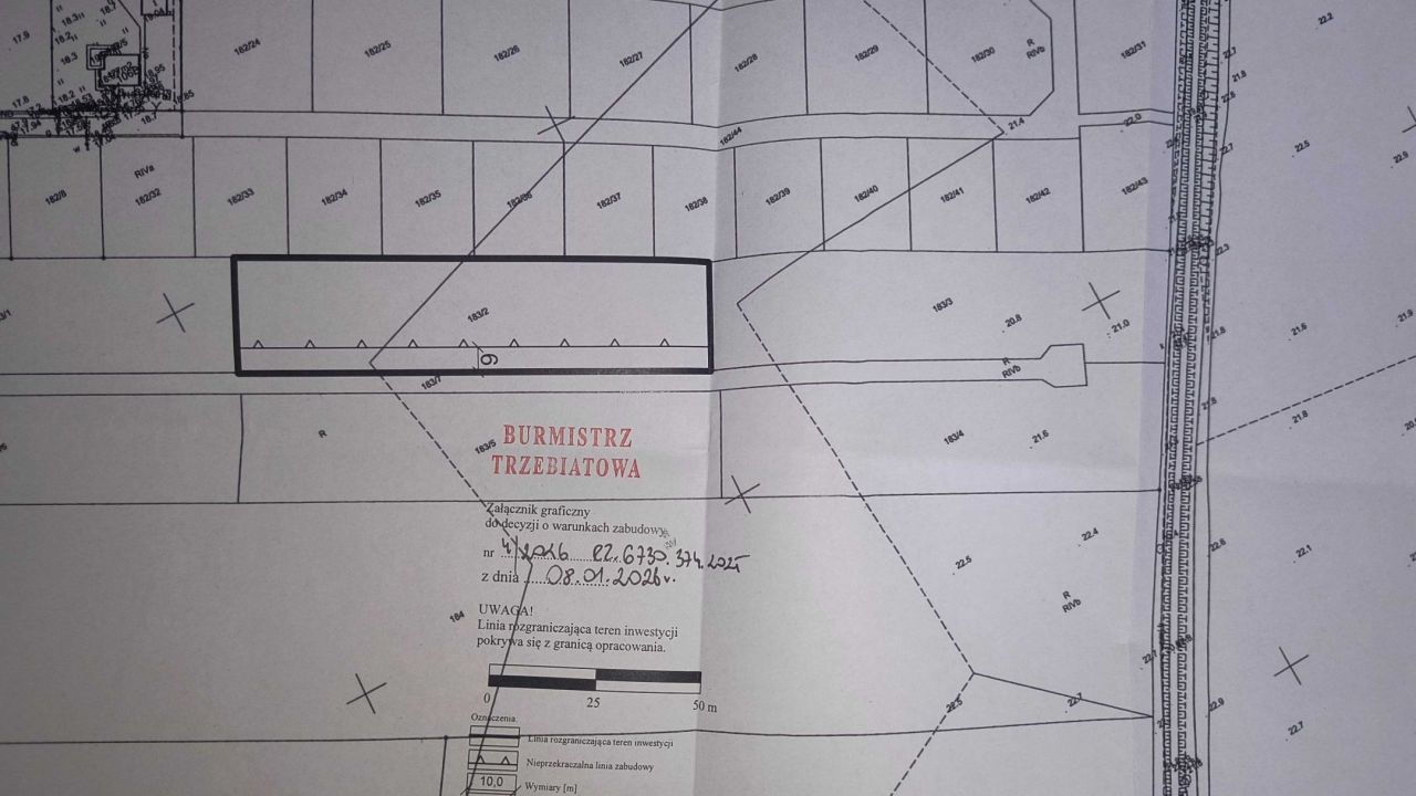 Działka budowlana Trzebusz. Zdjęcie 3