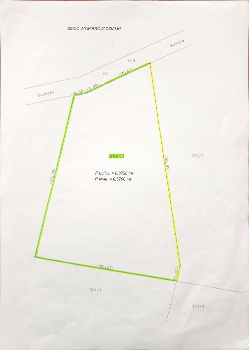 Działka budowlana Dąbrówka Zabłotnia. Zdjęcie 4