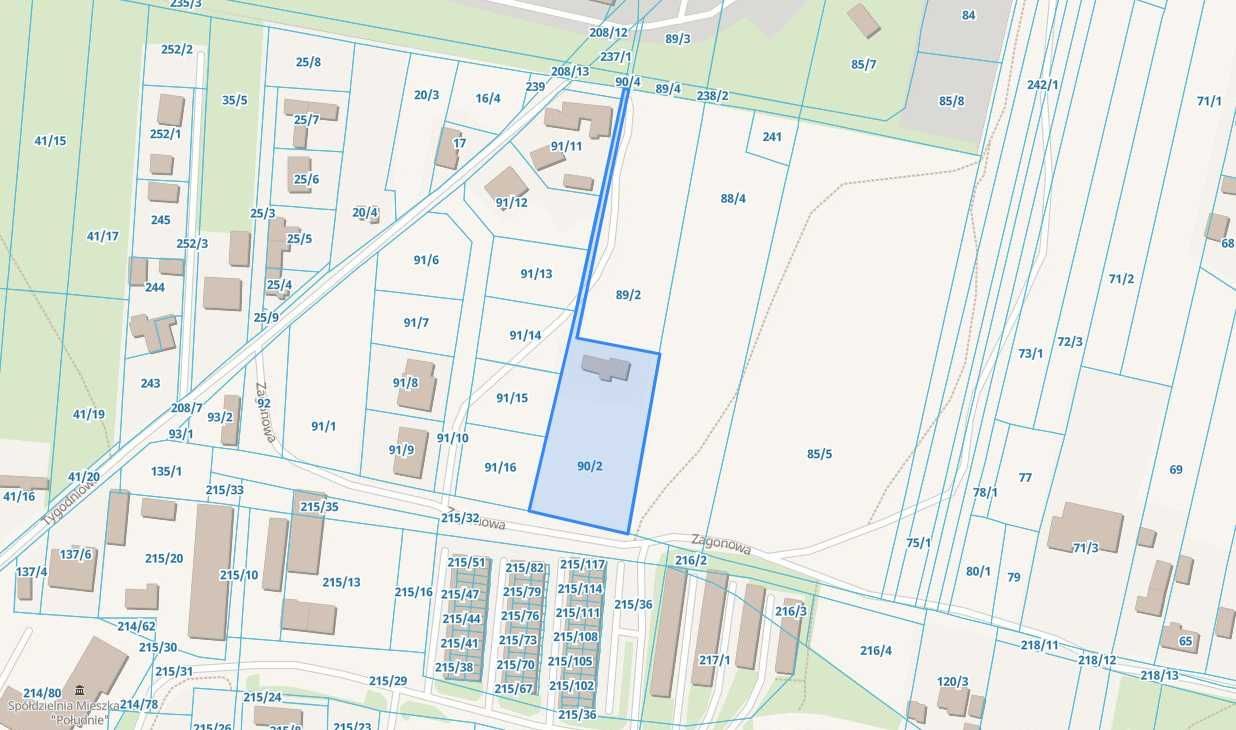 Działka budowlana Radom, ul. Zagonowa. Zdjęcie 3