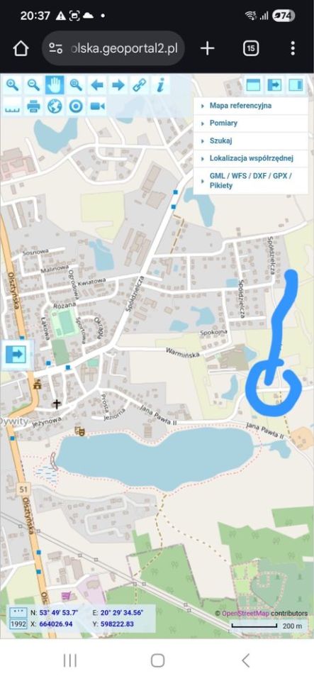 Działka budowlana Dywity, ul. Jana Pawła II. Zdjęcie 4