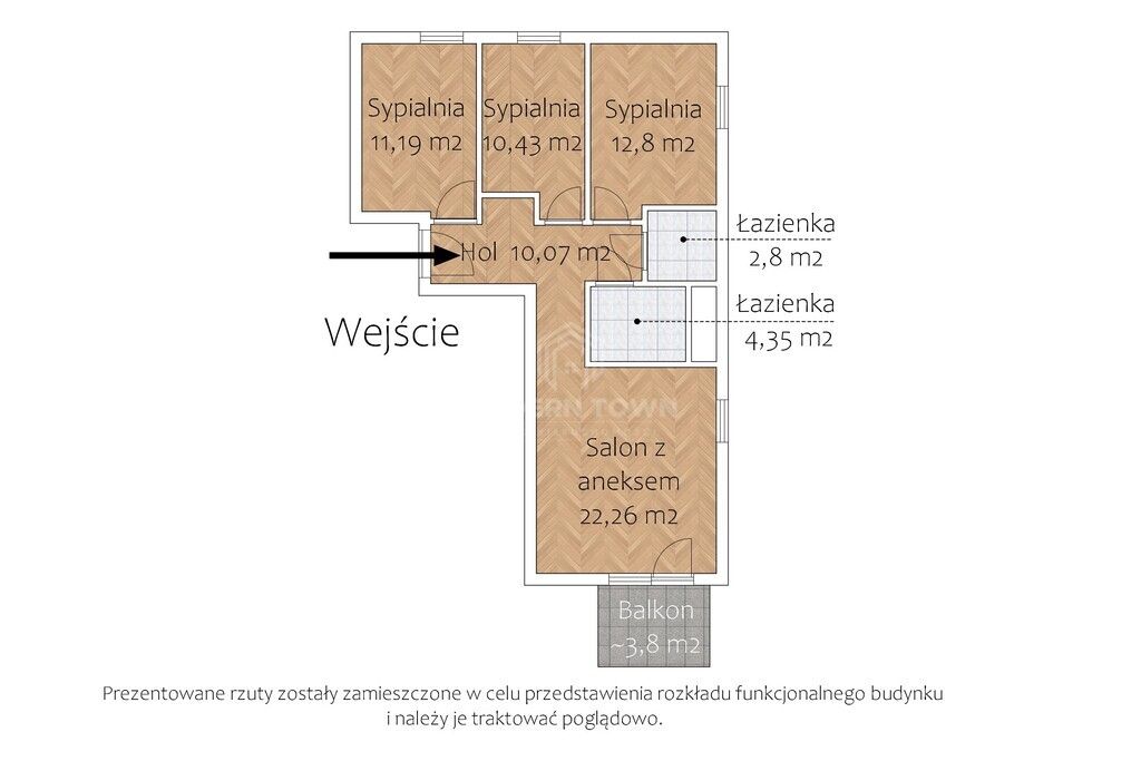Mieszkanie 4-pokojowe Warszawa Białołęka, ul. Ostródzka. Zdjęcie 16