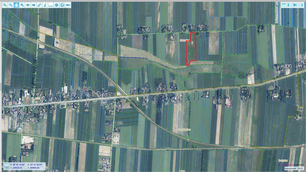 Działka budowlana Stabrów. Zdjęcie 2