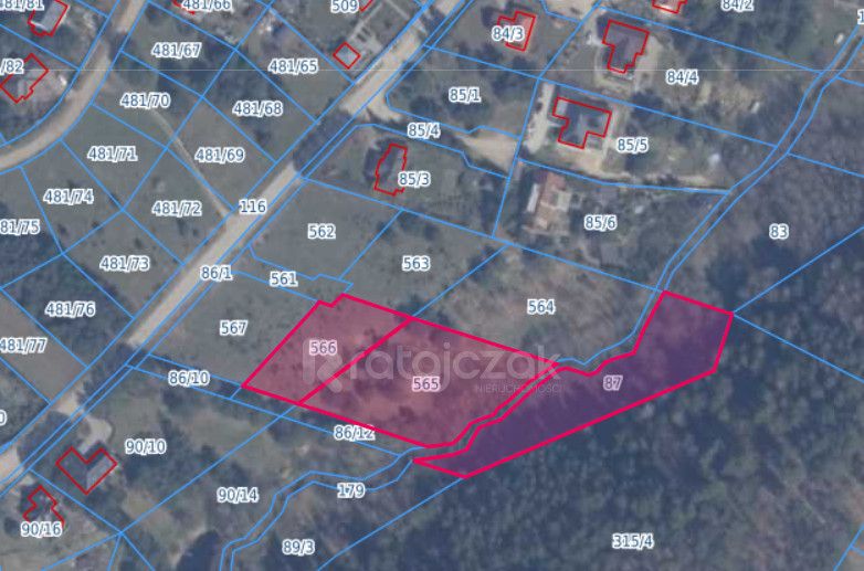 Działka budowlana Koleczkowo, ul. Jeziorna. Zdjęcie 2