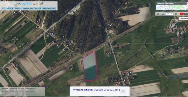 Działka rolna Nowe Grudze. Zdjęcie 1