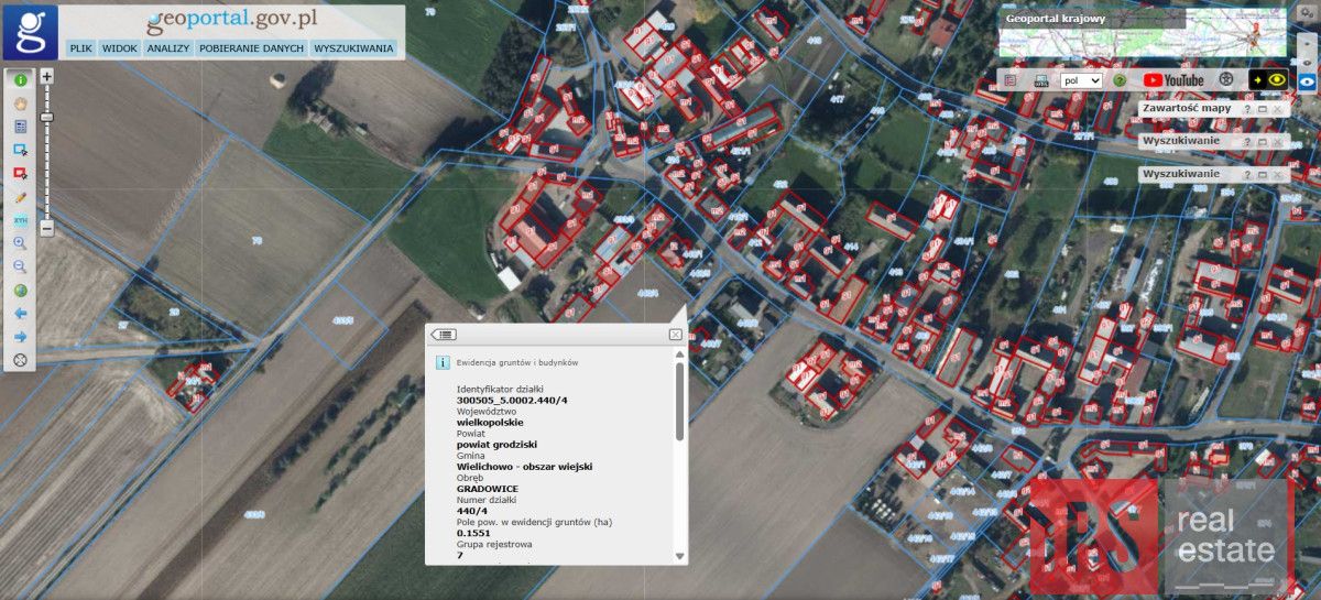 Działka budowlana Gradowice. Zdjęcie 3