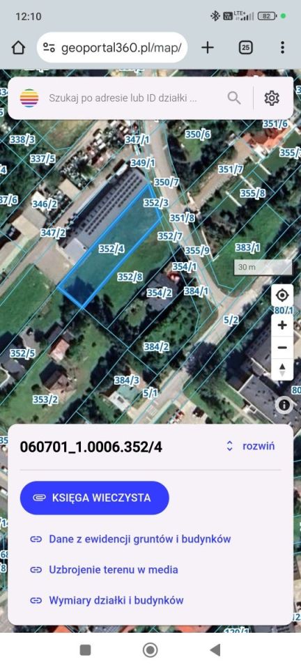 Działka budowlana Kraśnik Centrum, ul. Willowa