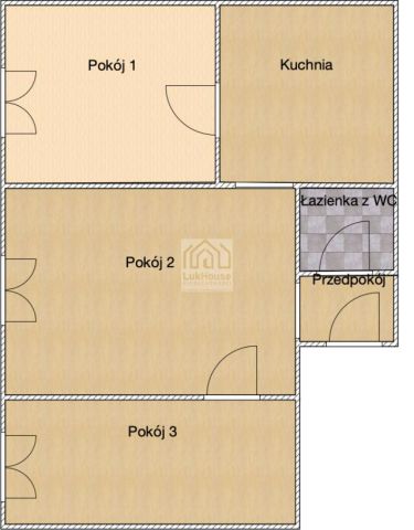 Mieszkanie 3-pokojowe Bytom Szombierki, ul. Bolesława Krupińskiego. Zdjęcie 6