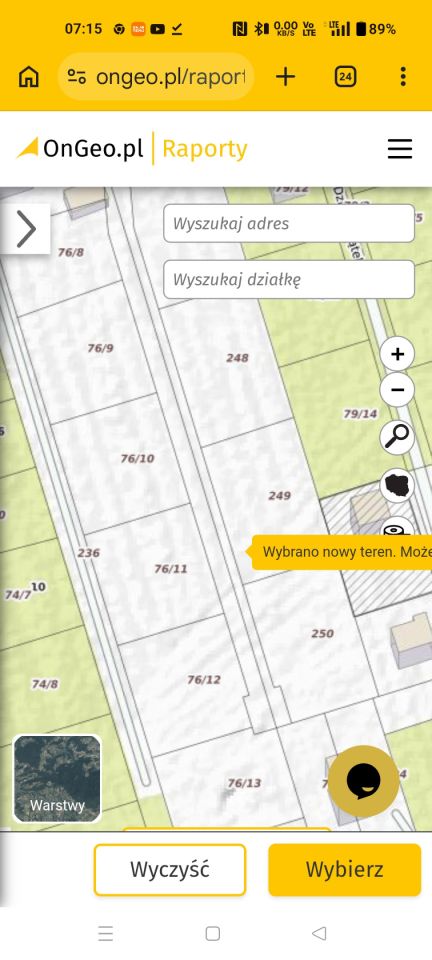 Działka budowlana Ławki, ul. Główna. Zdjęcie 2