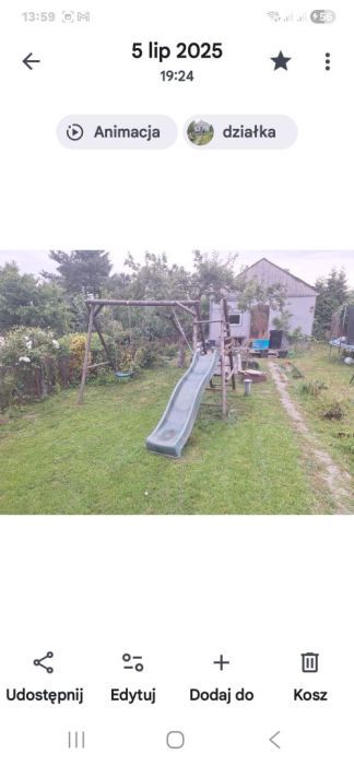 Działka rod Gdańsk Stogi, ul. Kaczeńce