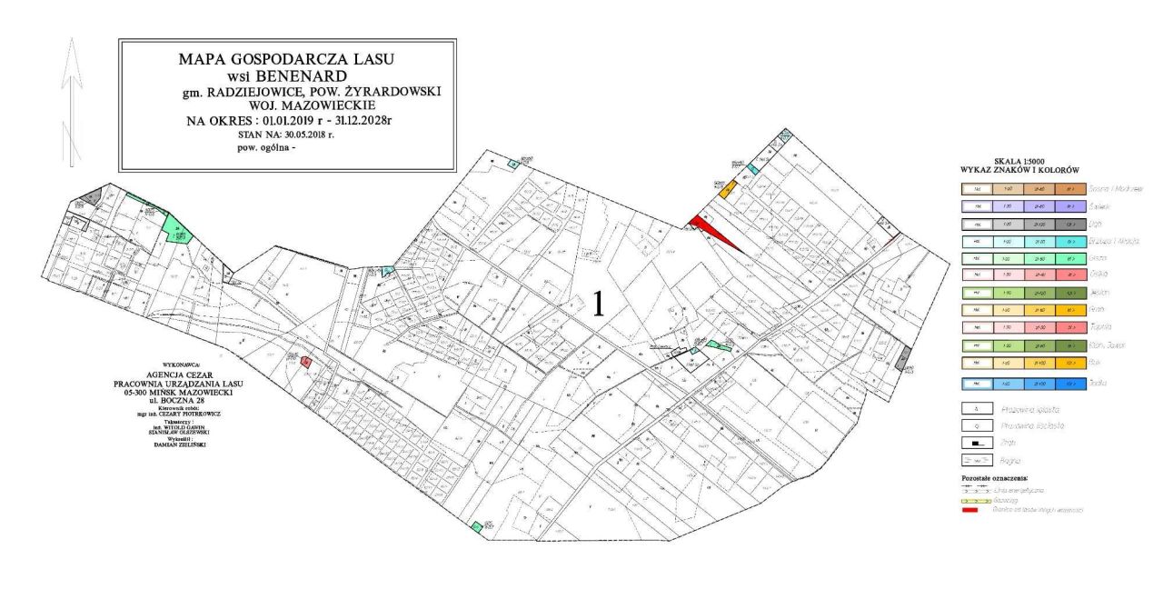 Działka budowlana Benenard, ul. Bukowa. Zdjęcie 2
