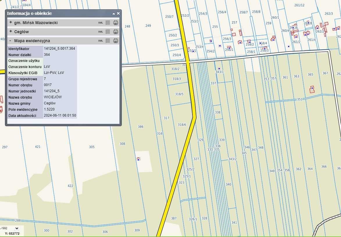 Działka Wiciejów. Zdjęcie 6