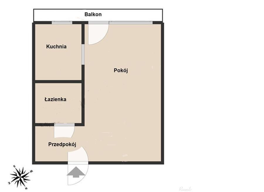 Mieszkanie 1-pokojowe Warszawa Praga-Południe, ul. Grenadierów. Zdjęcie 8