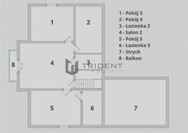 dom wolnostojący, 7 pokoi Łoś. Zdjęcie 20