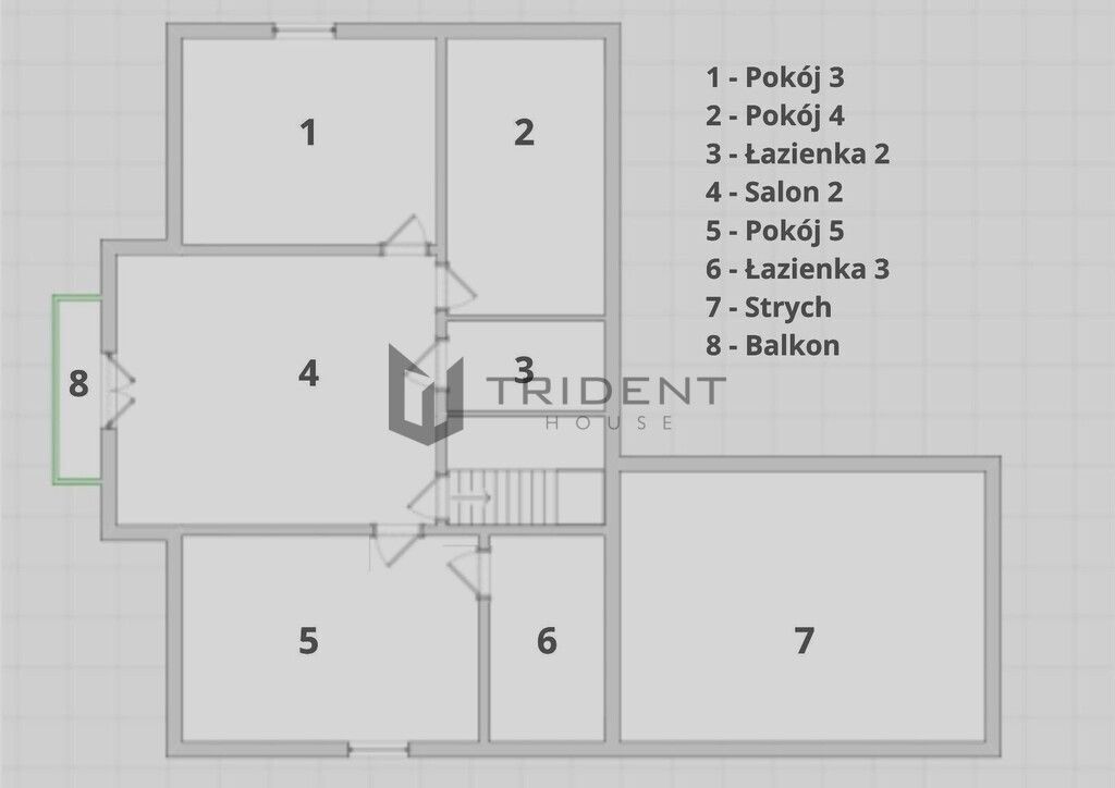 dom wolnostojący, 7 pokoi Łoś. Zdjęcie 20