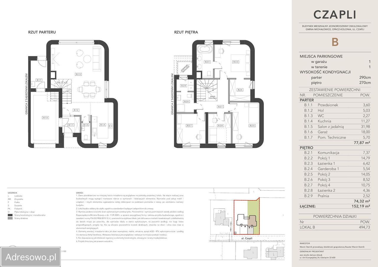 bliźniak, 5 pokoi Opacz-Kolonia, ul. Czapli. Zdjęcie 12