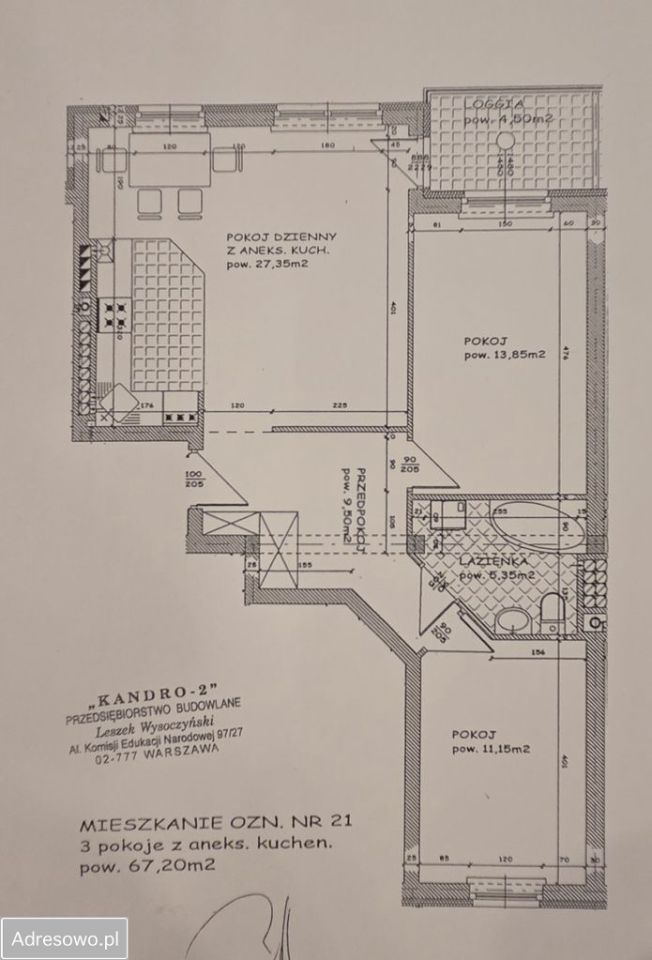 Mieszkanie 3-pokojowe Piaseczno, ul. Nad Perełką. Zdjęcie 15