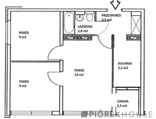 Mieszkanie 3-pokojowe Warszawa Śródmieście, ul. Górnośląska. Zdjęcie 8