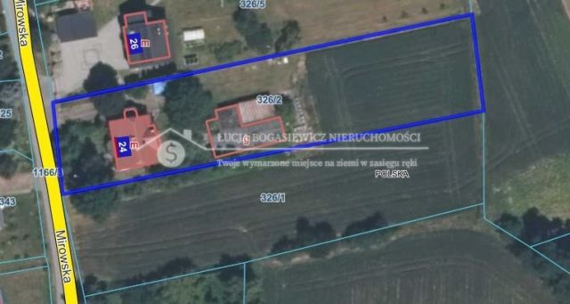dom wolnostojący, 3 pokoje Kaniów, ul. Mirowska. Zdjęcie 24
