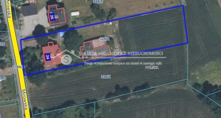 dom wolnostojący, 3 pokoje Kaniów, ul. Mirowska. Zdjęcie 24