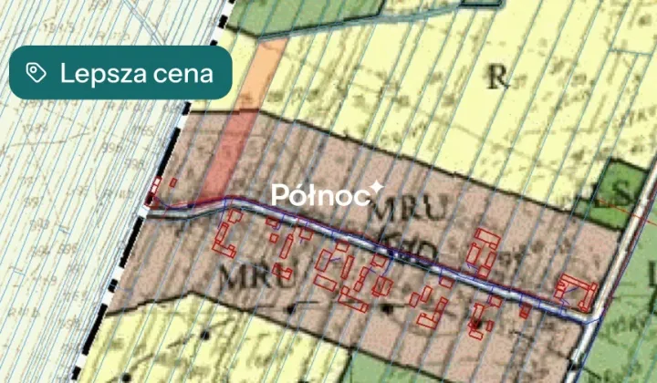 Działka rolno-budowlana Kotłówka