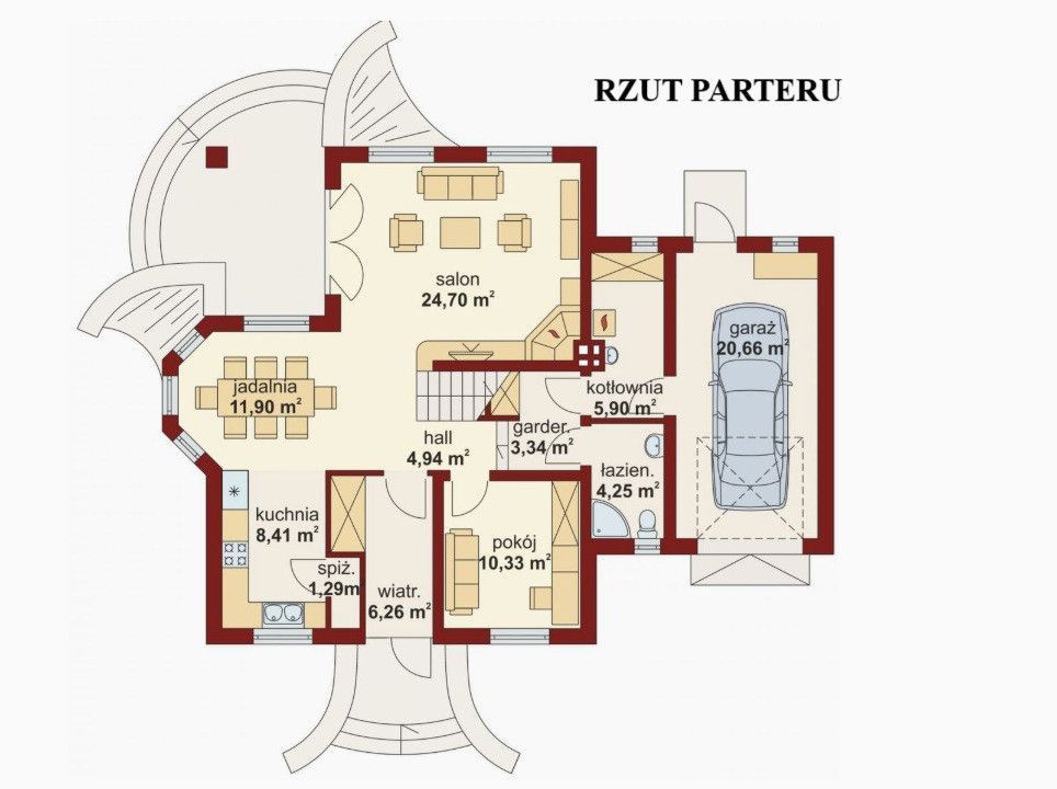 dom wolnostojący, 6 pokoi Wrocanka, ul. Nadrzeczna. Zdjęcie 7