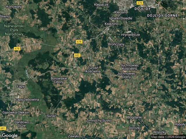 Działka leśna Turośń Kościelna. Zdjęcie 1